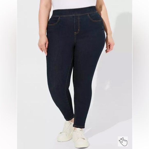 Torrid Lean Jean Skinny High-Rise Jean - Picture 2 of 10